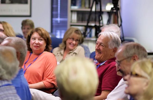 Group of adults in a workshop